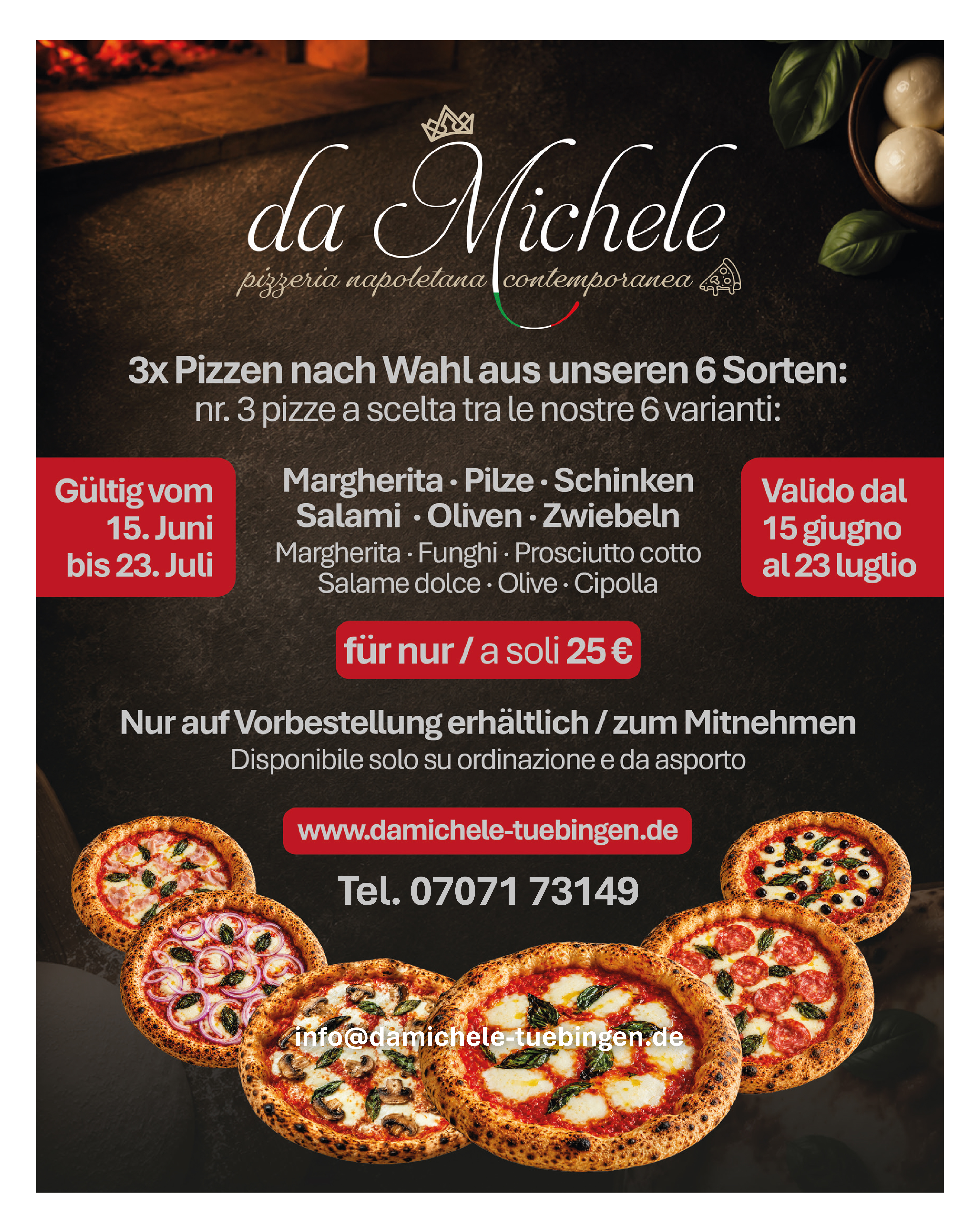 Aktuelle Information von Da Michele